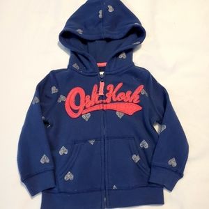 Oshkosh baby girls hoodie